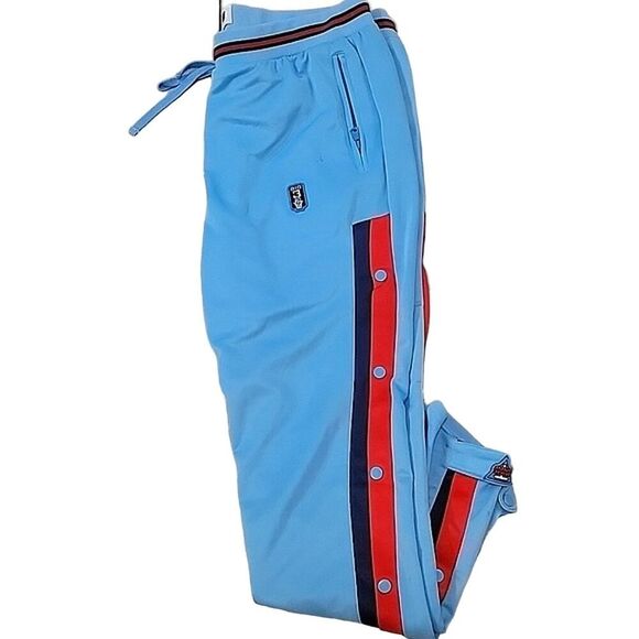 BIG 3 Ice Cube Triplets Blue Red  Warm-Up Jacket / Pants Suit, Snap-Button L-XL - Picture 9 of 16